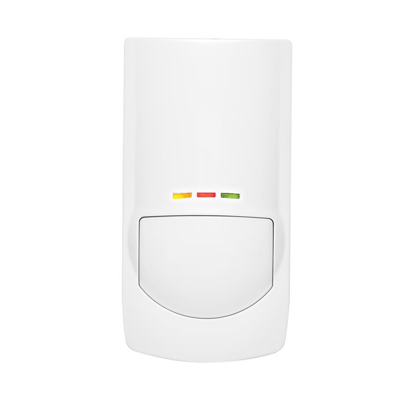 DETETOR GRAU 2 DUPLA TECNOLOGIA BRANCO RFI 2.7GHz 68 ÁREAS DETEÇÃO 15m x 90º DEOL E TEOL PULSO DIGITAL