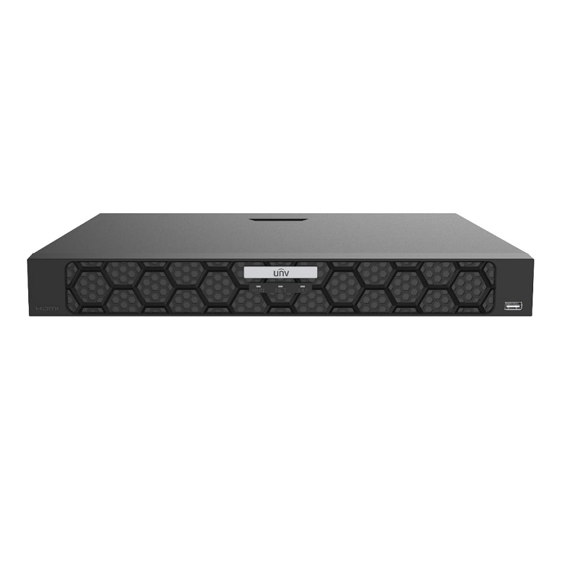 NVR 16 CANAIS 2xSATA ATÉ 10TB 320Mbps 16xPoE 4K 8xENTRADAS/2xSAÍDAS