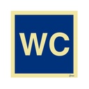 SINAL PVC OPACO WC 150x150mm