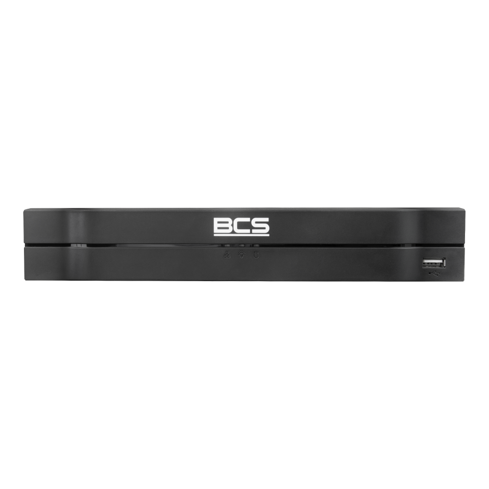 NVR BCS LINE 4 CANAIS 1HDD ATÉ 16TB 16MP 4xPoE 80Mbps 4K