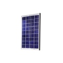 SISTEMA SOLAR 20W + CONTROLADOR SOLAR + CAIXA METAL