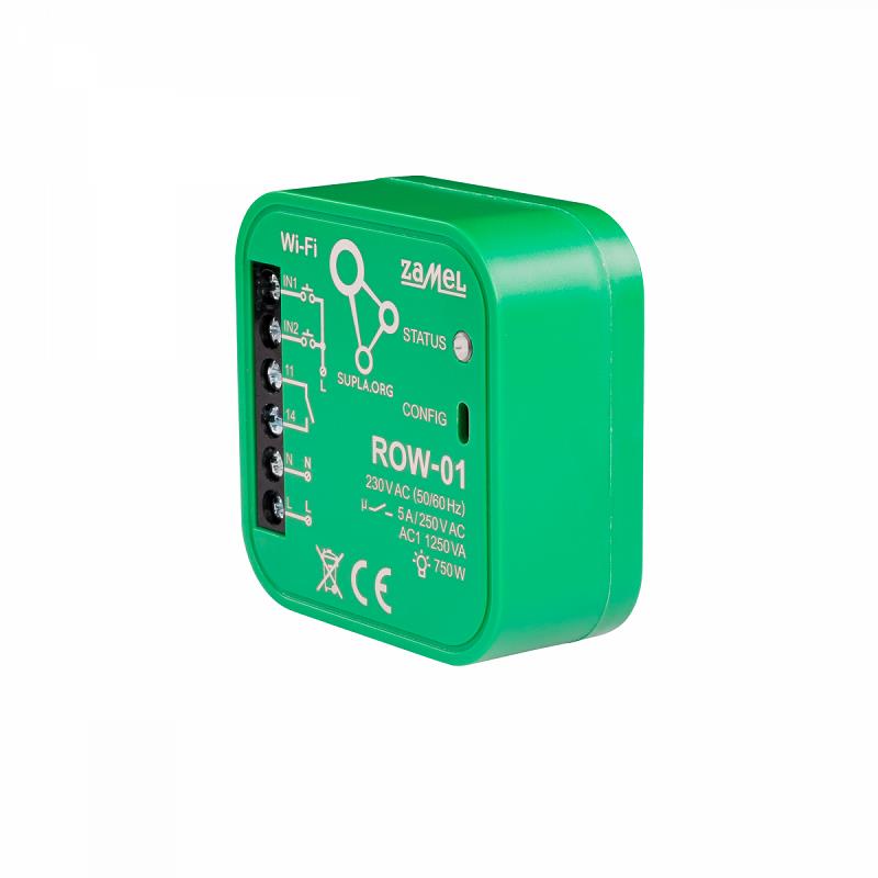 RECETOR Wi-Fi 1 CANAL SUPLA PARA CAIXA APARELHAGEM