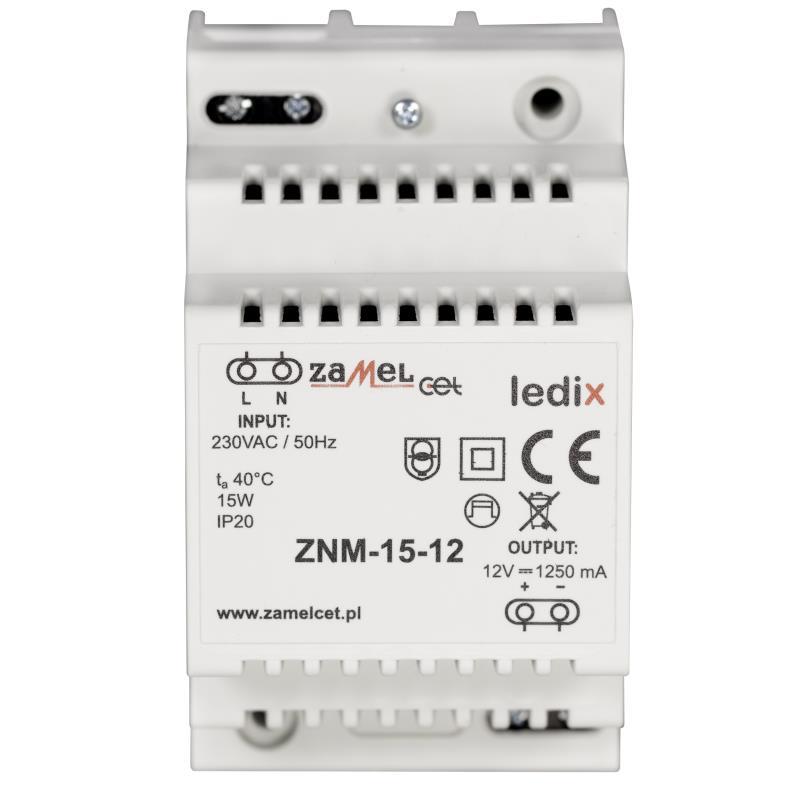 FONTE ALIMENTAÇÃO MODULAR LED 12Vdc 15W