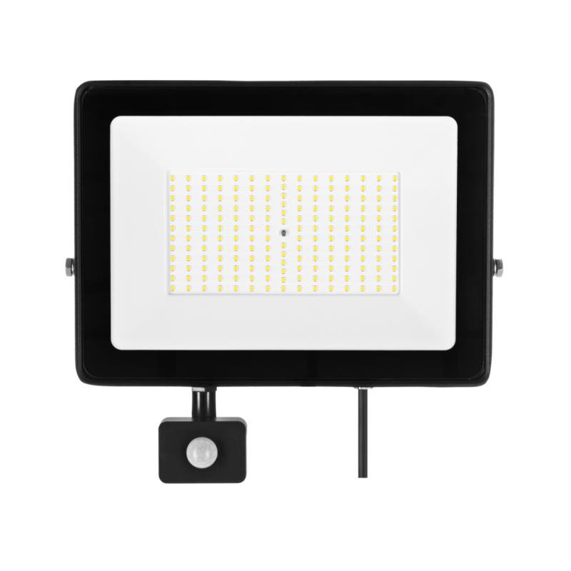 FLOODLIGHT COM SENSOR 150W 4000K IP65 240Vac
