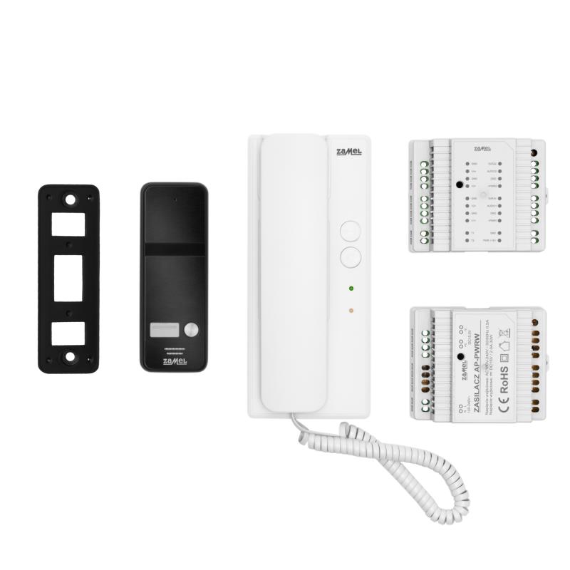 KIT AUDIO UNIFAMILIAR SISTEMA DOIS FIOS