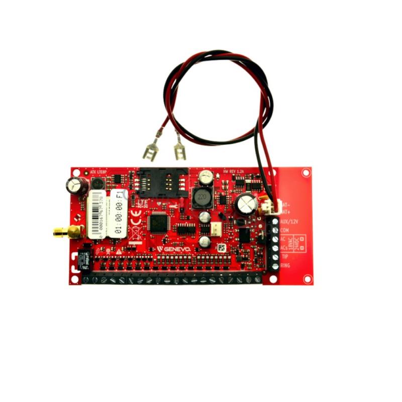 COMUNICADOR/GATEWAY GSM LTE 8xENTRADAS + 8xSAÍDAS 12-24Vdc COM LIGAÇÃO PARA BATERIA