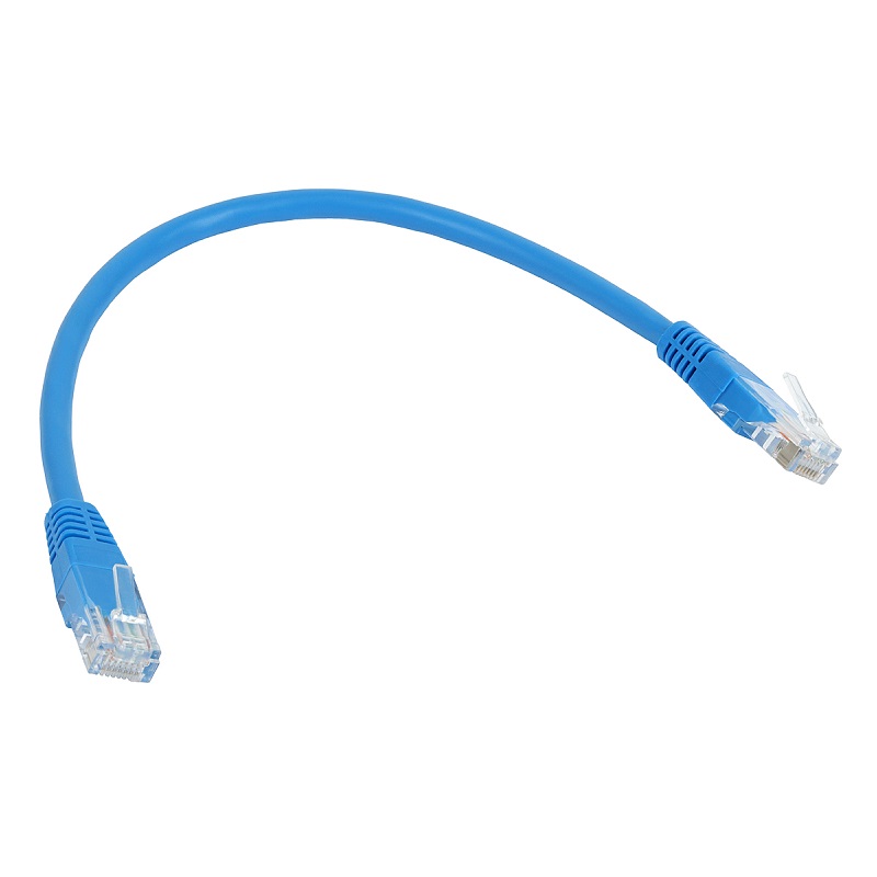 0.25m CABO UTP CAT6 PATCH CAT6 AZUL