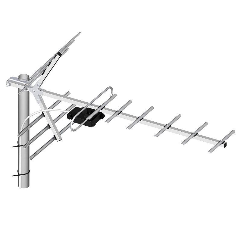 ANTENA TV UHF 16/21-69 DVB-T COM AMPLIFICADOR LAN-177