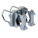 ABRAÇADEIRA DUPLA CRUZADA POSTE OZK-50