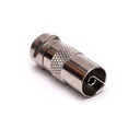 ADAPTADOR ANTENA TIPO F IEC FÊMEA