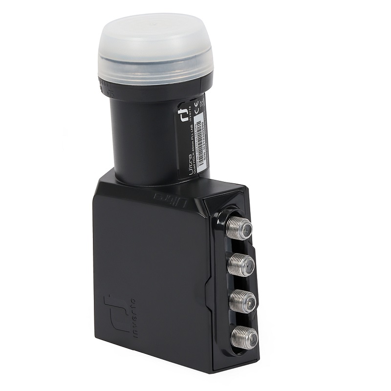 LNB QUAD INVERTO BLACK ULTRA 0.2dB