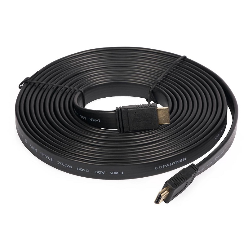 5m CABO HDMI-HDMI 28AWG V1.4 FLAT