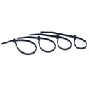 100x ABRAÇADEIRA FIVELA TZ20/5CS PRETA 200x4.5mm