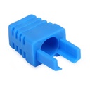 100x PROTEÇÃO MODULAR SLIM-LINE RJ45 AZUL