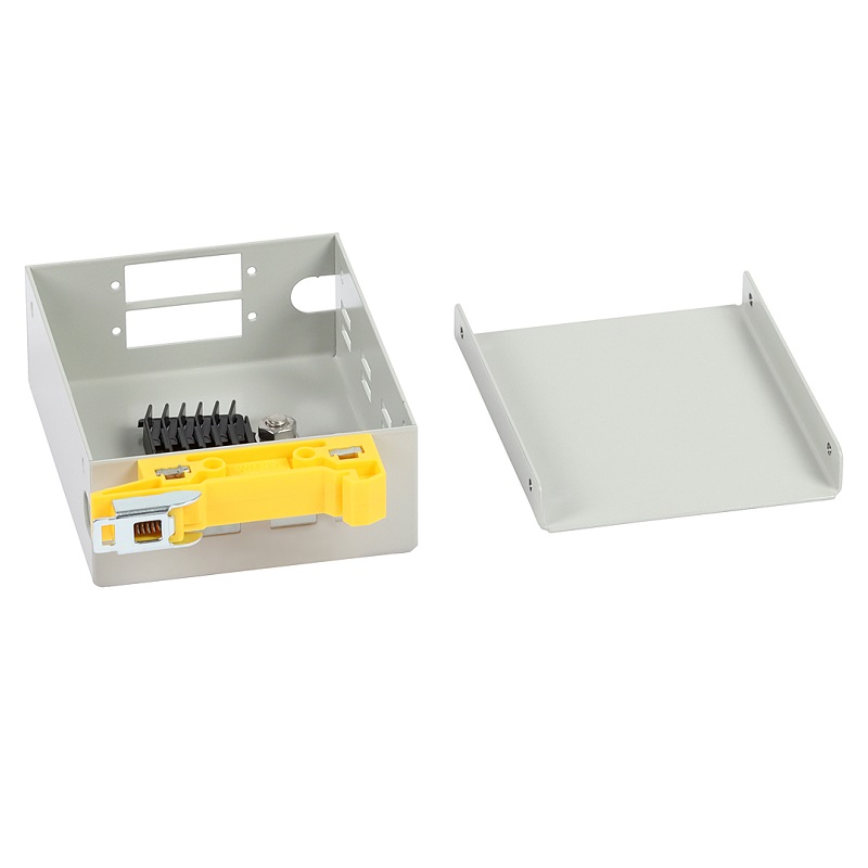 CAIXA DE DISTRIBUIÇÃO DE FIBRA ÓTICA PS-m DIN 2xSC 