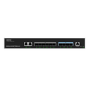 SWITCH AGREGAÇÃO GRANDSTREAM LAYER 3 / 6xSFP / 2xSFP+ / 2xLAN 1GB