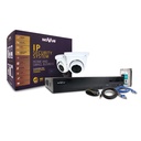 KIT IP NVR63044P4H1+1T+2x2DN3033V+UTP+HDMI