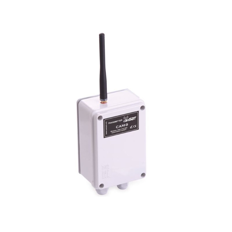 SISTEMA TRANSMISSÃO WIRELESS VIDEO+DADOS PTZ 5.8GHz+866MHz