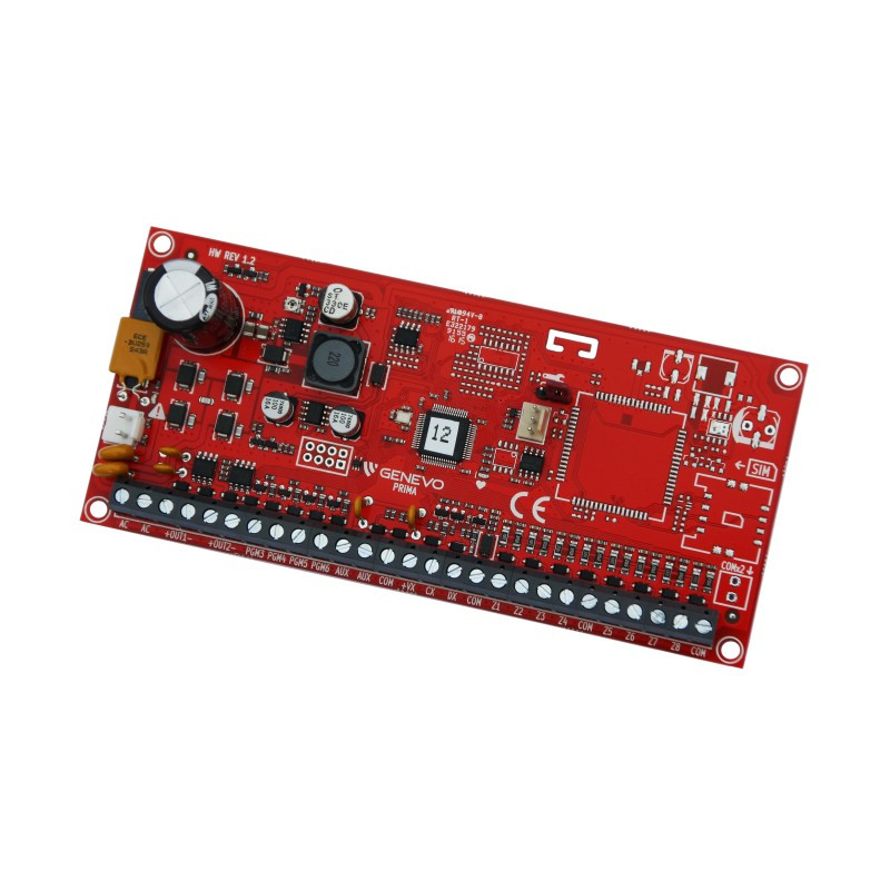 CENTRAL PRiMA12 8xZONAS 2+4xSAÍDAS MÁXIMO 8xTECLADOS