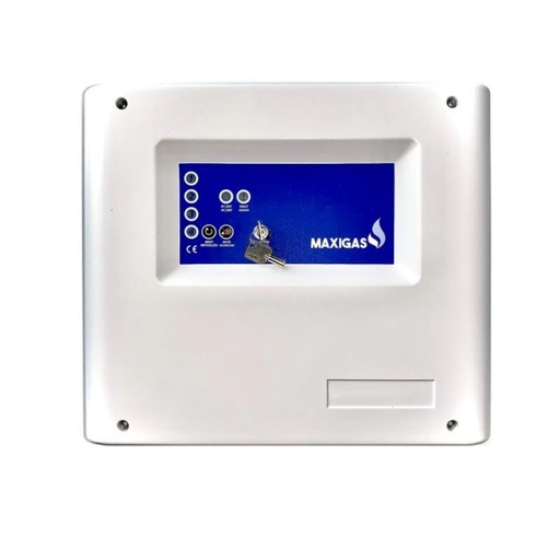 [MAXIGAS4] CENTRAL DETEÇÃO GÁS 4 ZONAS