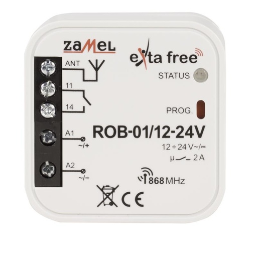 [ZMROB01] CONTROLADOR PORTÃO AUTOMÁTICO  EXTA FREE PARA CAIXA APARELHAGEM