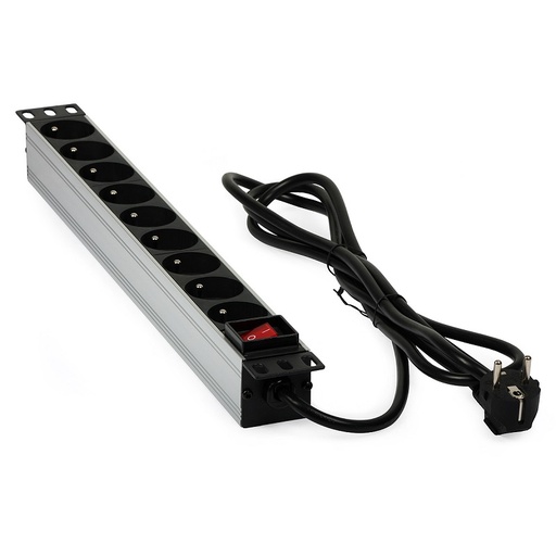 [DPR9120231] EXTENSÃO 19" RACK 9xTOMADAS 230Vac