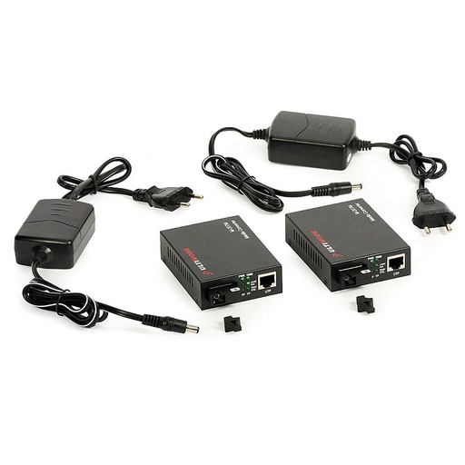 [DPL11521] 2x CONVERSOR ETHERNET MONOMODO M-207M 1xFIBRA 20km