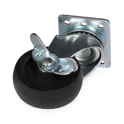 [DPR912004] CASTOR BLOQUEÁVEL PARA BASTIDORES PÉ RACK