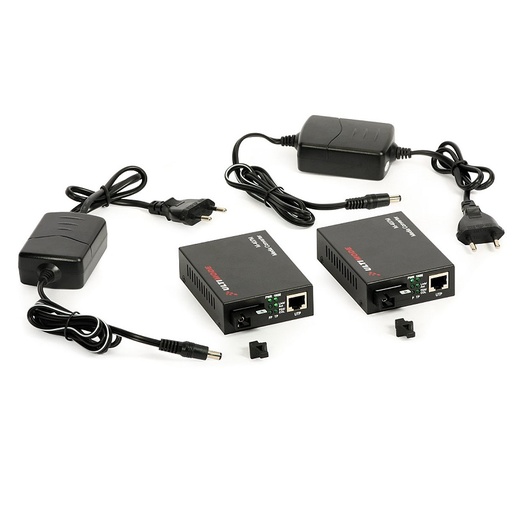 [DPL11541] 2x CONVERSOR ETHERNET MONOMODO M-407M 1xFIBRA 40km