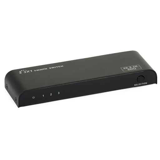 [DPH3132] SWITCHER/COMUTADOR SIGNAL-HD HDMI 3x1 4K