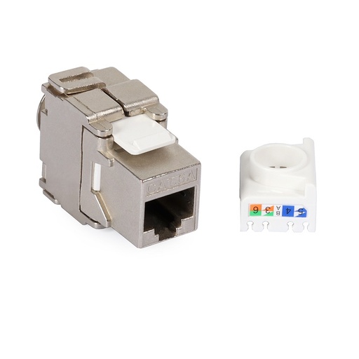 [DPJ2310] MÓDULO KEYSTONE RJ-45 STP CAT 6A SEM FERRAMENTA