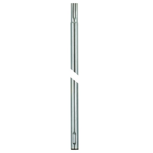 [DPE9038203] 2m MASTRO ANTENA AÇO GALVANIZADO E COM POSSIBILIDADE DE JUNÇÃO 38mm	