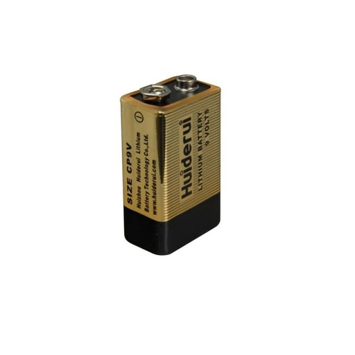 [E00002] PILHA RECARREGÁVEL NIMH 9V 250mAh