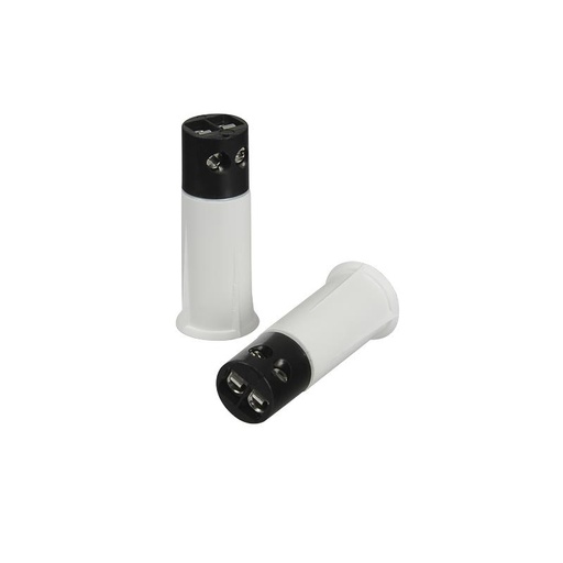 [CLR-TW-T-W] CONTACTO MAGNÉTICO CLIC R ENCASTRAR BRANCO COM PARAFUSO