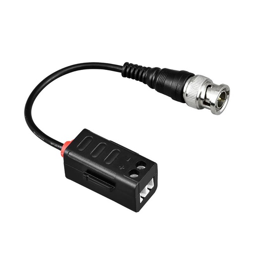 [BCS-UHD-TR1S-TR] BALUN TRANSMISSOR 1-CANAL VIDEO BCS TR1S-TR